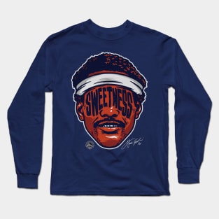 Walter Payton Chicago Player Silhouette Long Sleeve T-Shirt